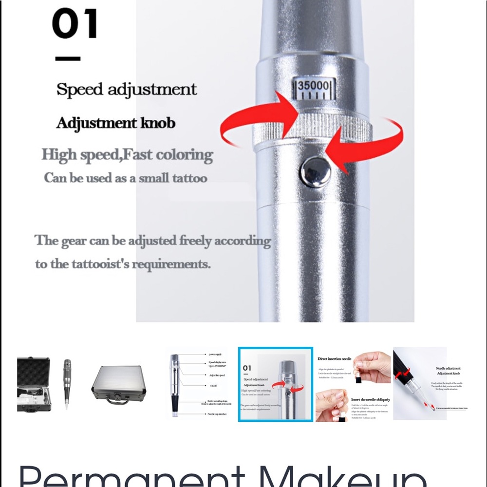 Permanent makeup machine kit - Picture 4 of 6